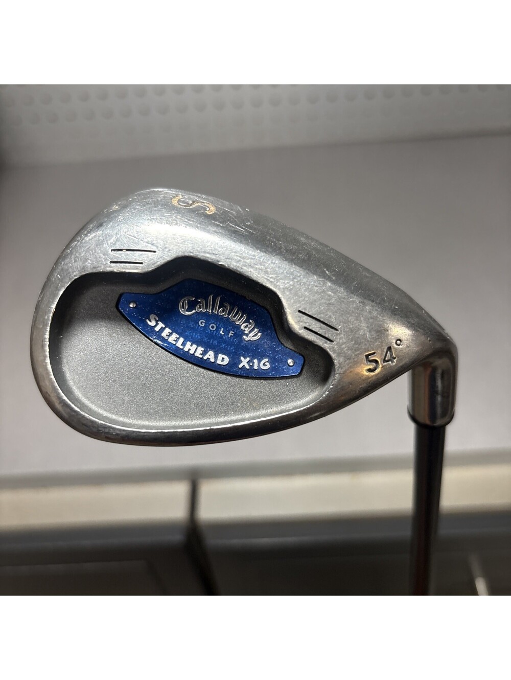 Callaway Steelhead X-16 SW Sand Wedge 54 Golf Club Steel Shaft Ultra Light RH 35
